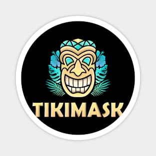 Tiki mask Character Design Magnet